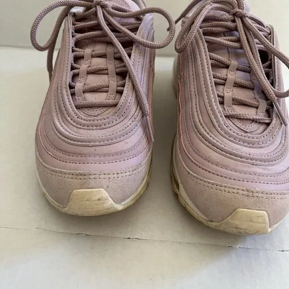 Nike Air Max 97 Premium Womens Size 7.5 Pink Athletic Shoes Sneakers 917646-500