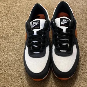 Nike Air Max Men's Shoes - Black, White and Orange