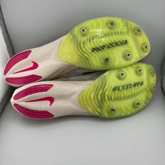 Nike Air Zoom Victory Track Shoes Spikes Sail Pink Green Men's 14 CD4385-101