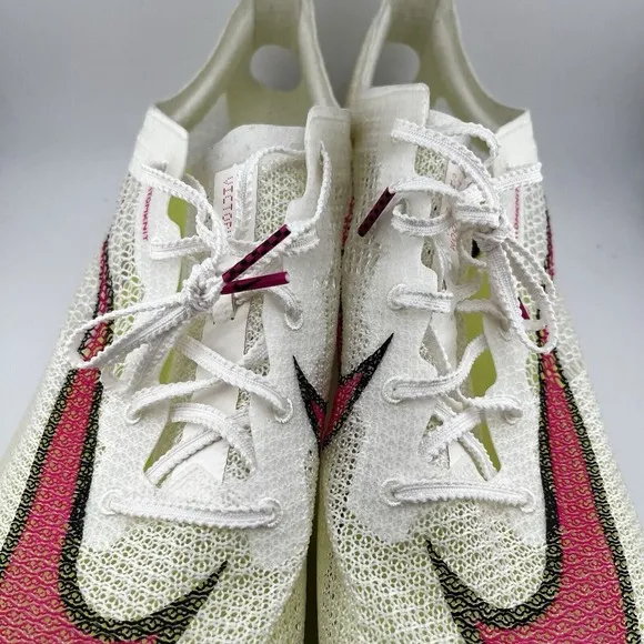 Nike Air Zoom Victory Track Shoes Spikes Sail Pink Green Men's 14 CD4385-101
