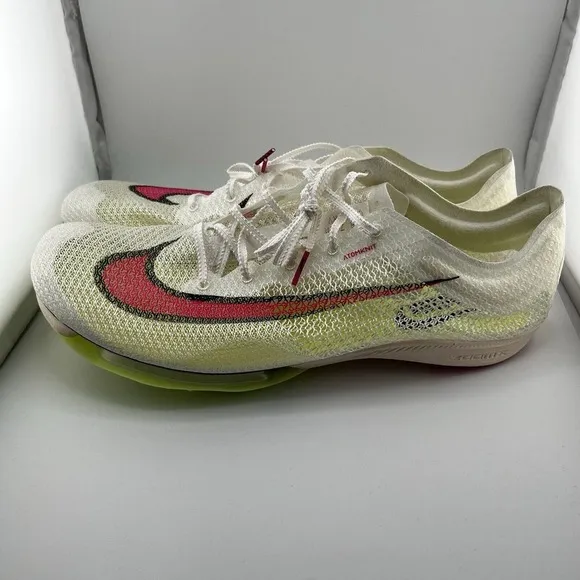Nike Air Zoom Victory Track Shoes Spikes Sail Pink Green Men's 14 CD4385-101