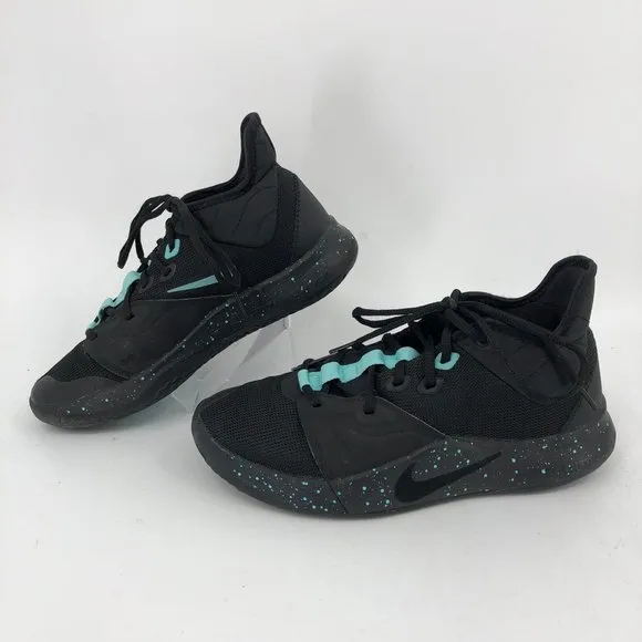 Nike Black &amp; Blue P. George Athletic Shoes | Good Condition