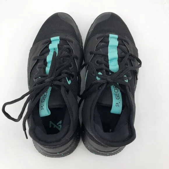 Nike Black &amp; Blue P. George Athletic Shoes | Good Condition