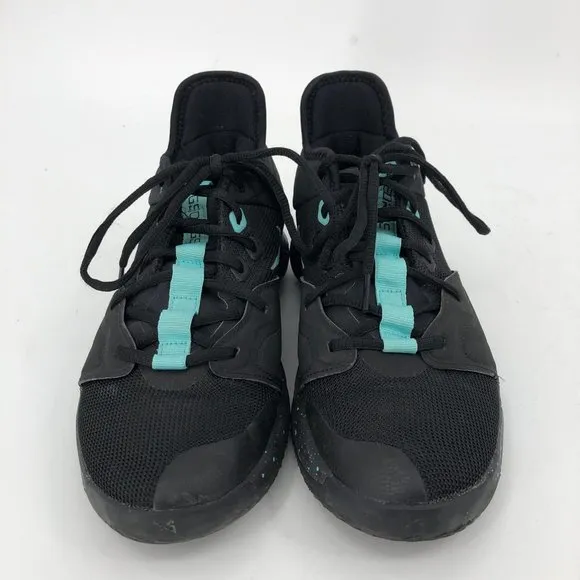 Nike Black &amp; Blue P. George Athletic Shoes | Good Condition