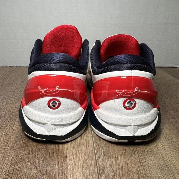Nike‎ Boy's Kobe 7 VII Olympic USA Team Red White Blue Size 5.5Y