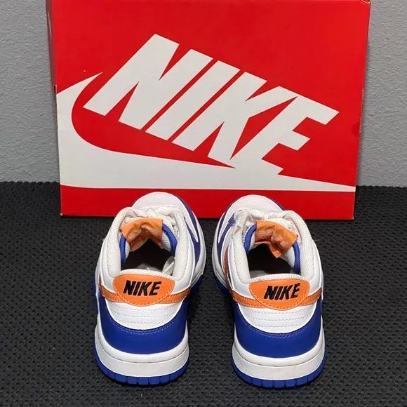 Nike Dunk Low Purple Orange White Size 4.5Y  FN7783-400