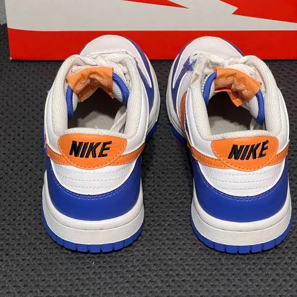 Nike Dunk Low Purple Orange White Size 4.5Y  FN7783-400