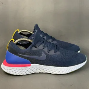 Nike Epic React Flyknit 'College Navy' athletic sneaker shoes men’s size 11