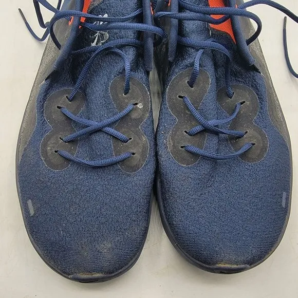 Nike Flex 2021 RN Mens 12 Midnight Navy Blue Cool Grey Running Shoes CW3408-400