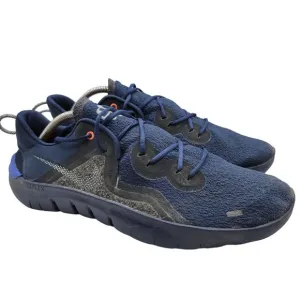 Nike Flex 2021 RN Mens 12 Midnight Navy Blue Cool Grey Running Shoes CW3408-400