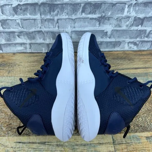 Nike‎ Hyperdunk X TB Midnight Navy White Basketball Shoes AR0467-402 Mens Size 8