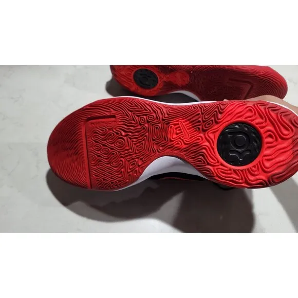 Nike KD Trey 5 IX Basketball Shoes Black/Red/White CW3400 001 Men's Size 18 NEW