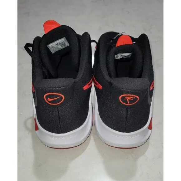 Nike KD Trey 5 IX Basketball Shoes Black/Red/White CW3400 001 Men's Size 18 NEW
