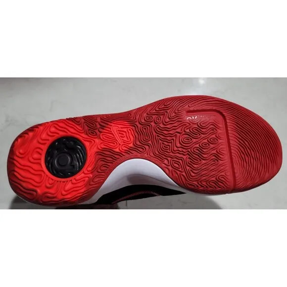Nike KD Trey 5 IX Basketball Shoes Black/Red/White CW3400 001 Men's Size 18 NEW