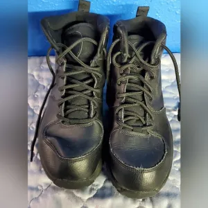 Nike Manoa LTR GS Boy's Size 7Y Black Athletic Casual Shoes Boots BQ5372-001