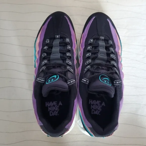 Nike Mens Air Max 95 Have A Nike Day Multicolor Shoes Sneakers BQ9131-001 Sz 8.5