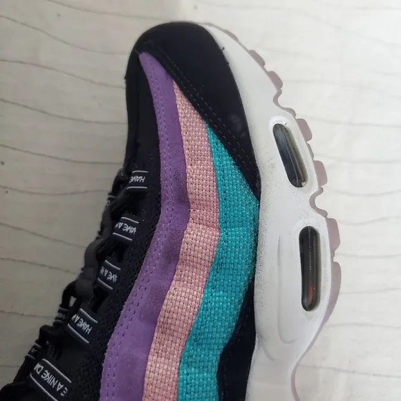 Nike Mens Air Max 95 Have A Nike Day Multicolor Shoes Sneakers BQ9131-001 Sz 8.5