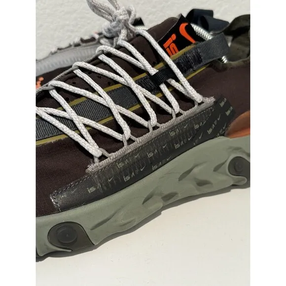 Nike Mens React WR ISPA Shoes Sz 11.5 Velvet Brown Terra 87 Sneakers AR8555-200