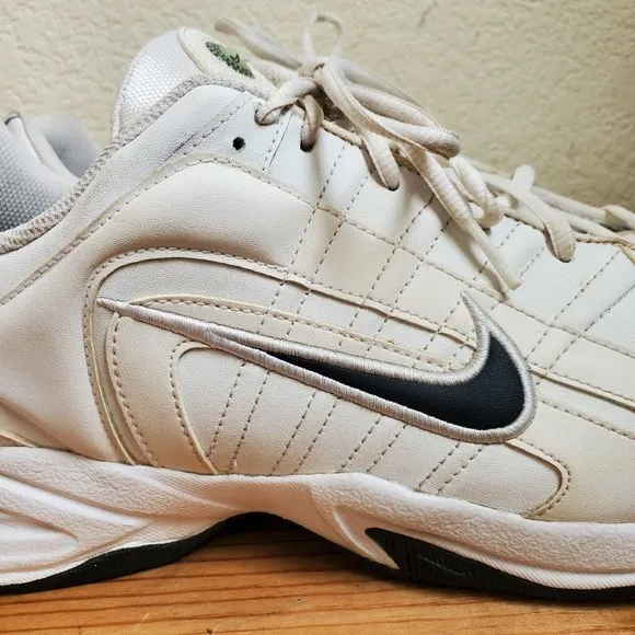 Nike Mens T Lite VIII 386769-141 White Casual Dad Grandpa Shoes Sneakers Size 14