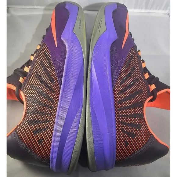 Nike Men's Zoom Run The One Cave Purple/Hyper Punch/Grey/Black Sneakers Sz 11.5