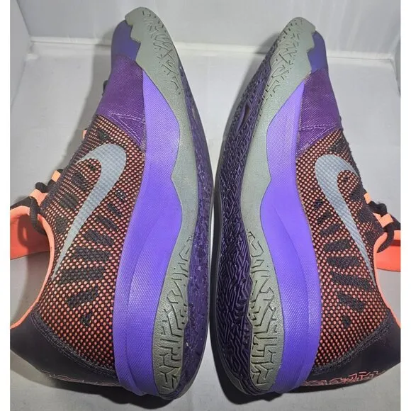 Nike Men's Zoom Run The One Cave Purple/Hyper Punch/Grey/Black Sneakers Sz 11.5