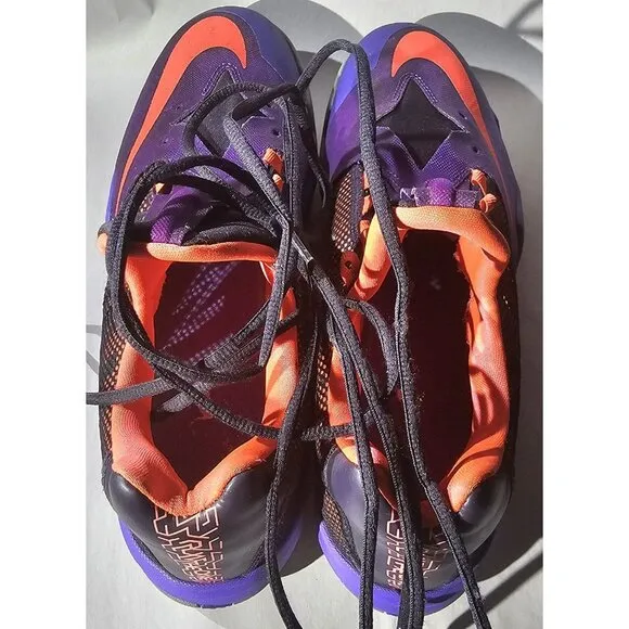 Nike Men's Zoom Run The One Cave Purple/Hyper Punch/Grey/Black Sneakers Sz 11.5