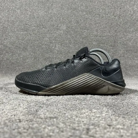 Nike Metcon 5 Gunsmoke Black Gray CrossFit Athletic Shoes AQ1189-001 Mens Sz 9.5