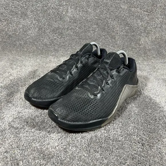 Nike Metcon 5 Gunsmoke Black Gray CrossFit Athletic Shoes AQ1189-001 Mens Sz 9.5