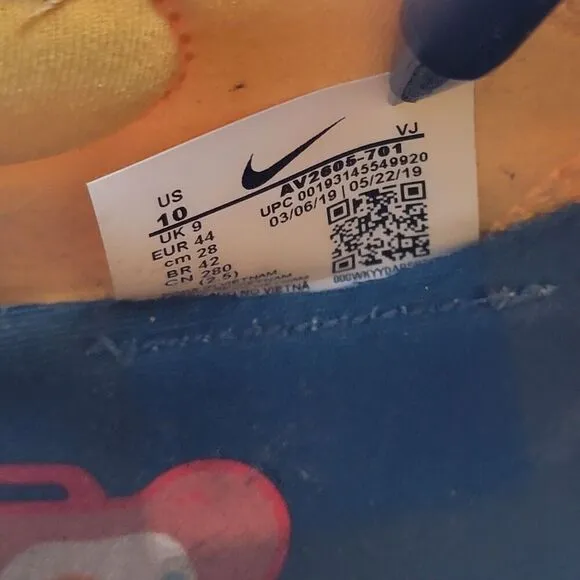 Nike React Presto Size 10 Sneakers Shoes Breakfast University Gold AV2605-701