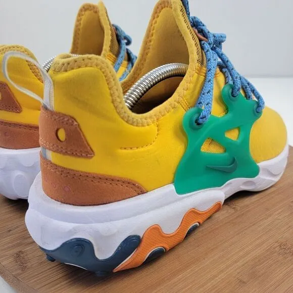 Nike React Presto Size 10 Sneakers Shoes Breakfast University Gold AV2605-701