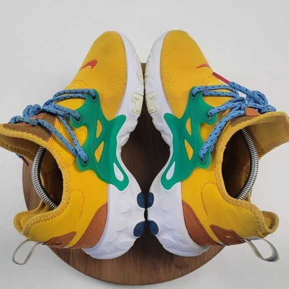 Nike React Presto Size 10 Sneakers Shoes Breakfast University Gold AV2605-701