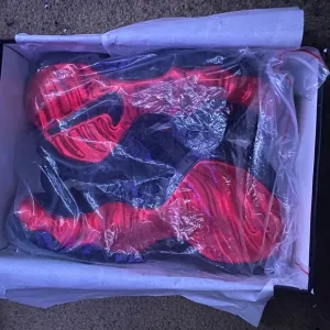 Nike Red and Black Athletic Shoes