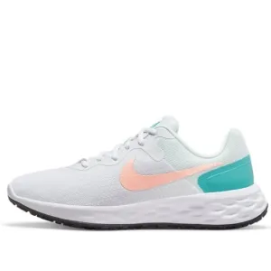 Nike revolution6 Women's White and Pink Running Shoes size9.5.         order(72)