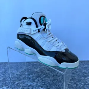 Nike Shoes Youth 5 Air Jordan Rings Tropical Twist GS 323419-115 White Black.