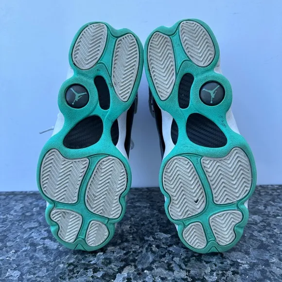 Nike Shoes Youth 5 Air Jordan Rings Tropical Twist GS 323419-115 White Black.