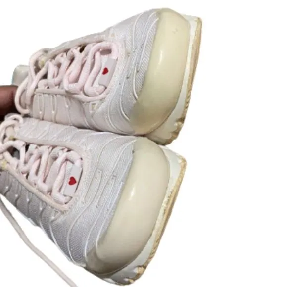 NIKE Tn AIR Rare Find PALE PINK SNEAKERS w/ New Insoles Collectible Women’s 7.5