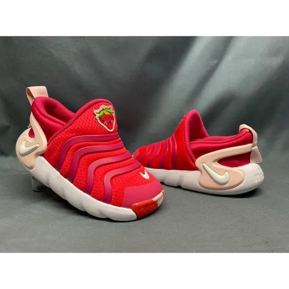 Nike Toddlers Dynamo Go SE (TD) Sneakers Slip-On Pink White Size 5c NEW IN BOX