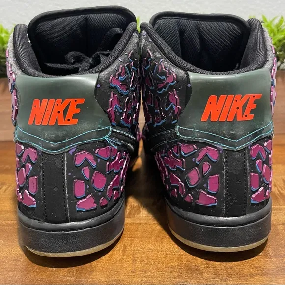 Nike Vandal High Premium “Area 72” Black/Purple 597988-001 Men’s Size 8.5
