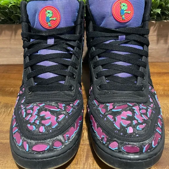 Nike Vandal High Premium “Area 72” Black/Purple 597988-001 Men’s Size 8.5