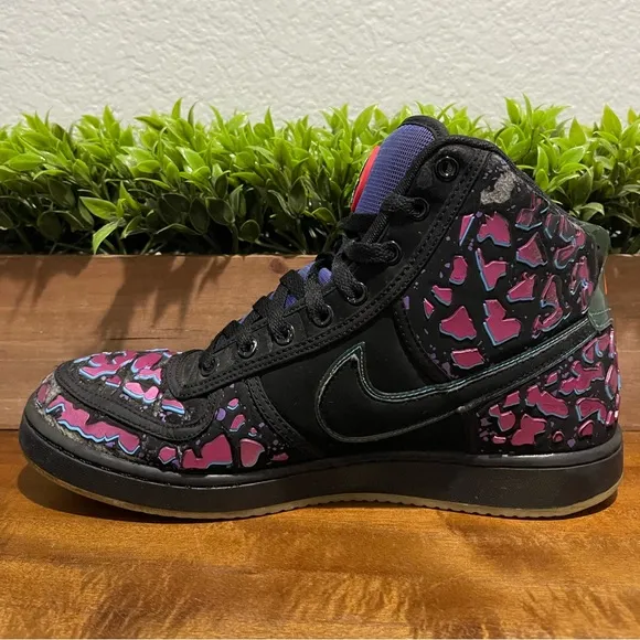 Nike Vandal High Premium “Area 72” Black/Purple 597988-001 Men’s Size 8.5