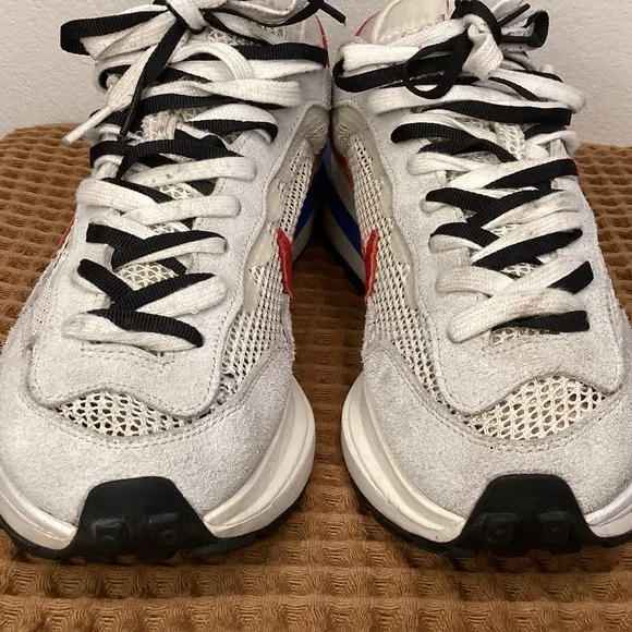 Nike x sacai vaperwaffle white red‎ blue men’s size 10.5 CV 1363-100