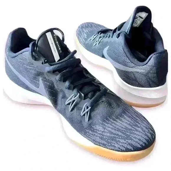 Nike Zoom Evidence II Men's Basketball Shoes Blue Size US 5