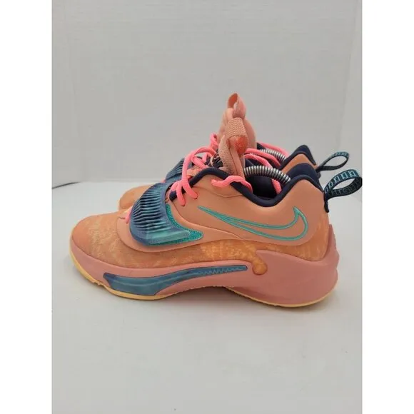 Nike Zoom Freak 3 Shoes Stay Freaky Crimson Bliss DO5966-600 4Y/5.5 Womens Youth
