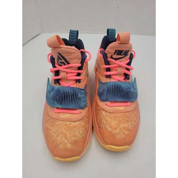 Nike Zoom Freak 3 Shoes Stay Freaky Crimson Bliss DO5966-600 4Y/5.5 Womens Youth