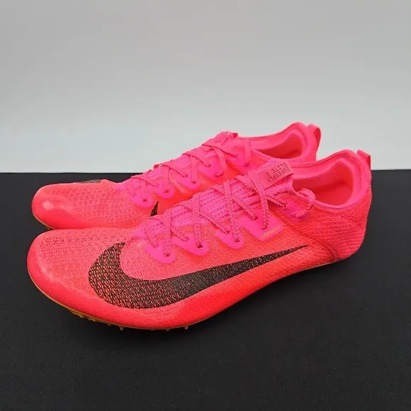 Nike Zoom Superfly Elite 2 Track Spikes Shoes Pink Men's Size 11.5  CD4382-600