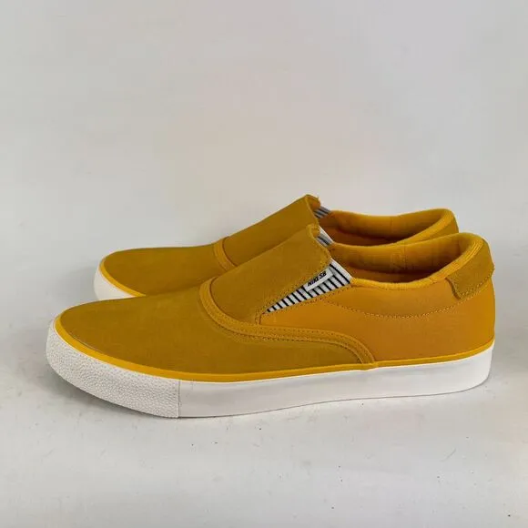 Nike Zoom Verona Slip on premium SB men’s size 10.5 yellow white athletic shoes