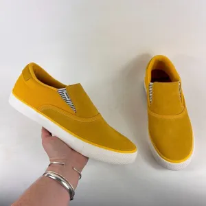 Nike Zoom Verona Slip on premium SB men’s size 10.5 yellow white athletic shoes