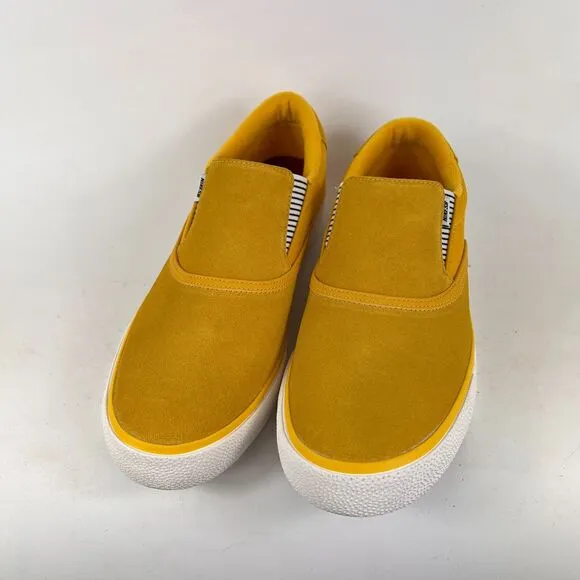 Nike Zoom Verona Slip on premium SB men’s size 10.5 yellow white athletic shoes