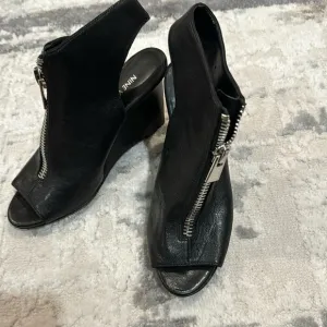 Nine West peep toe booties