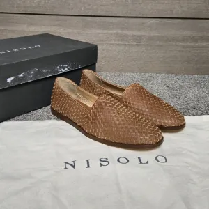 Nisolo Men's Alejandro Woven Slip On NEW size 11.5